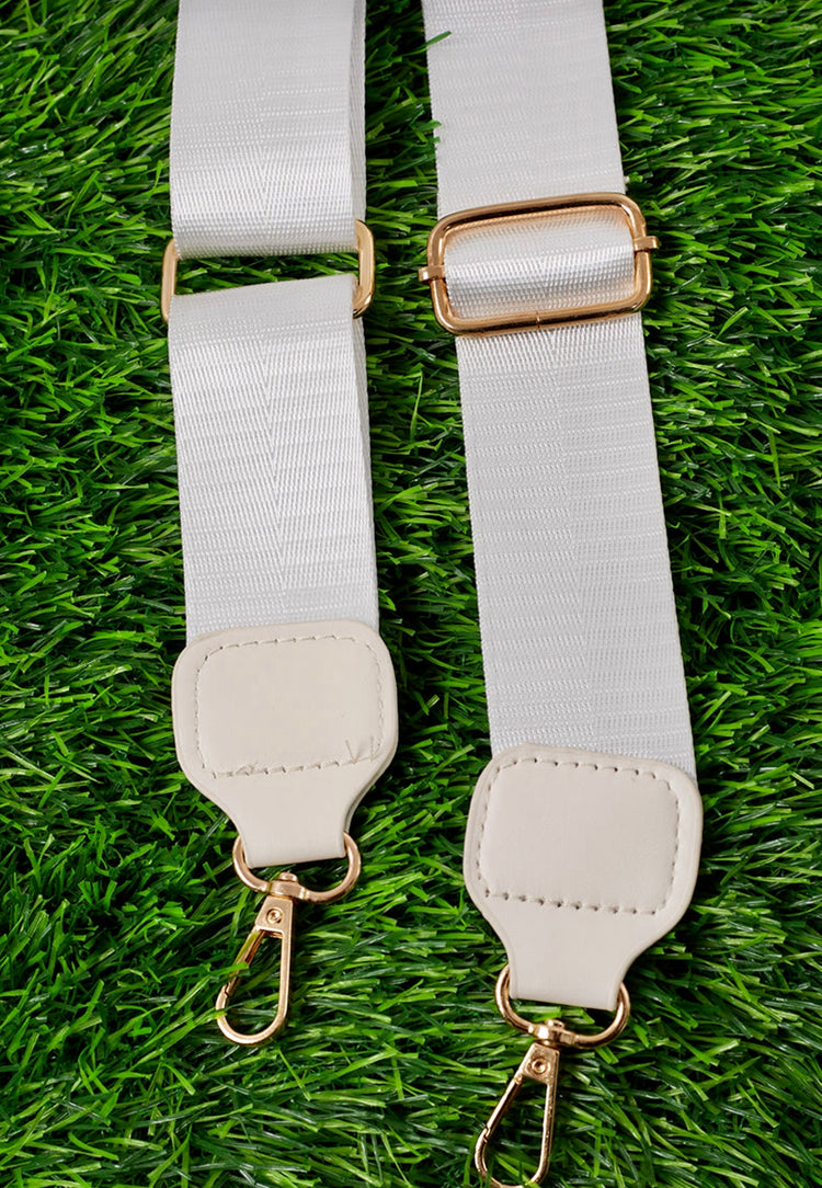 WHITE WITH GREY STARS BAGS-This & That Couture
