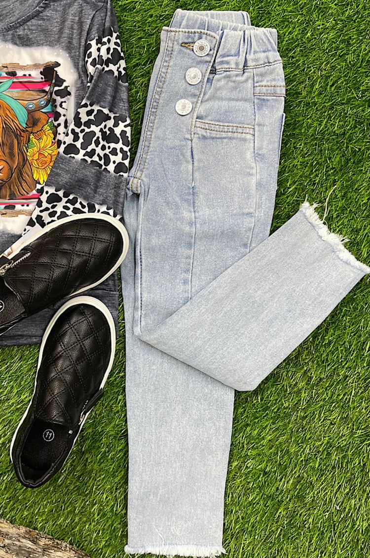FADED SKINNY JEANS-This & That Couture