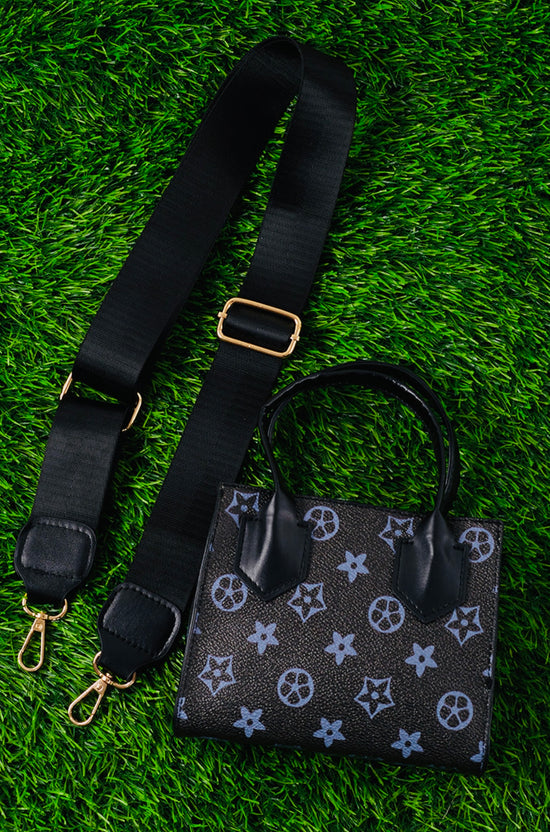 BLACK WITH BLUE PURSES-This & That Couture