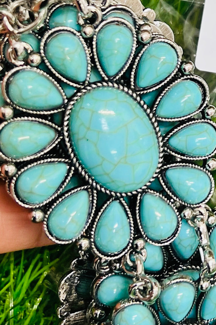 WESTERN TURQUOISE BELT-This & That Couture