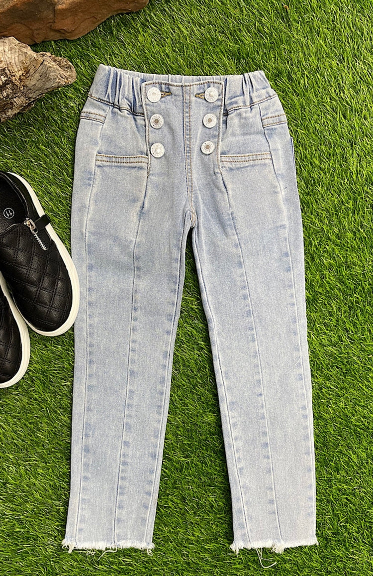 FADED SKINNY JEANS-This & That Couture