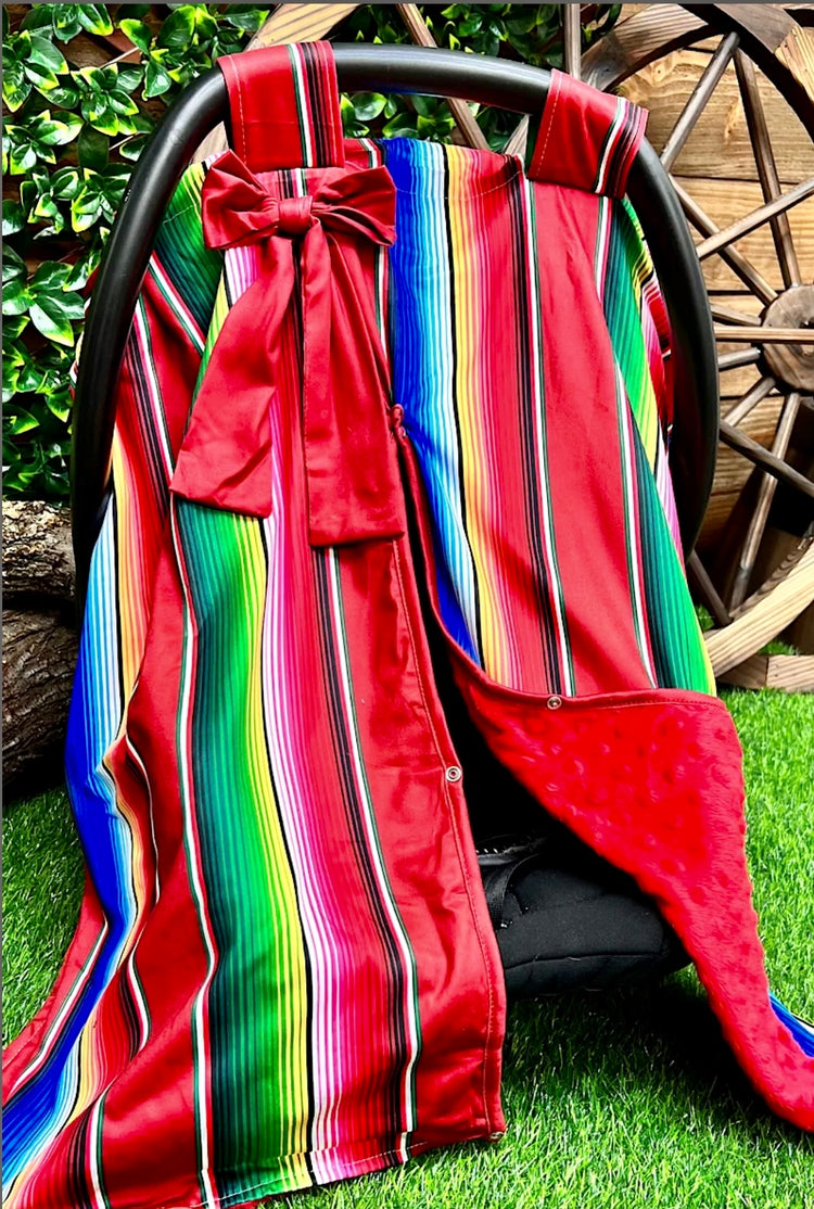 MULTICOLOR CARSEAT COVER-This & That Couture