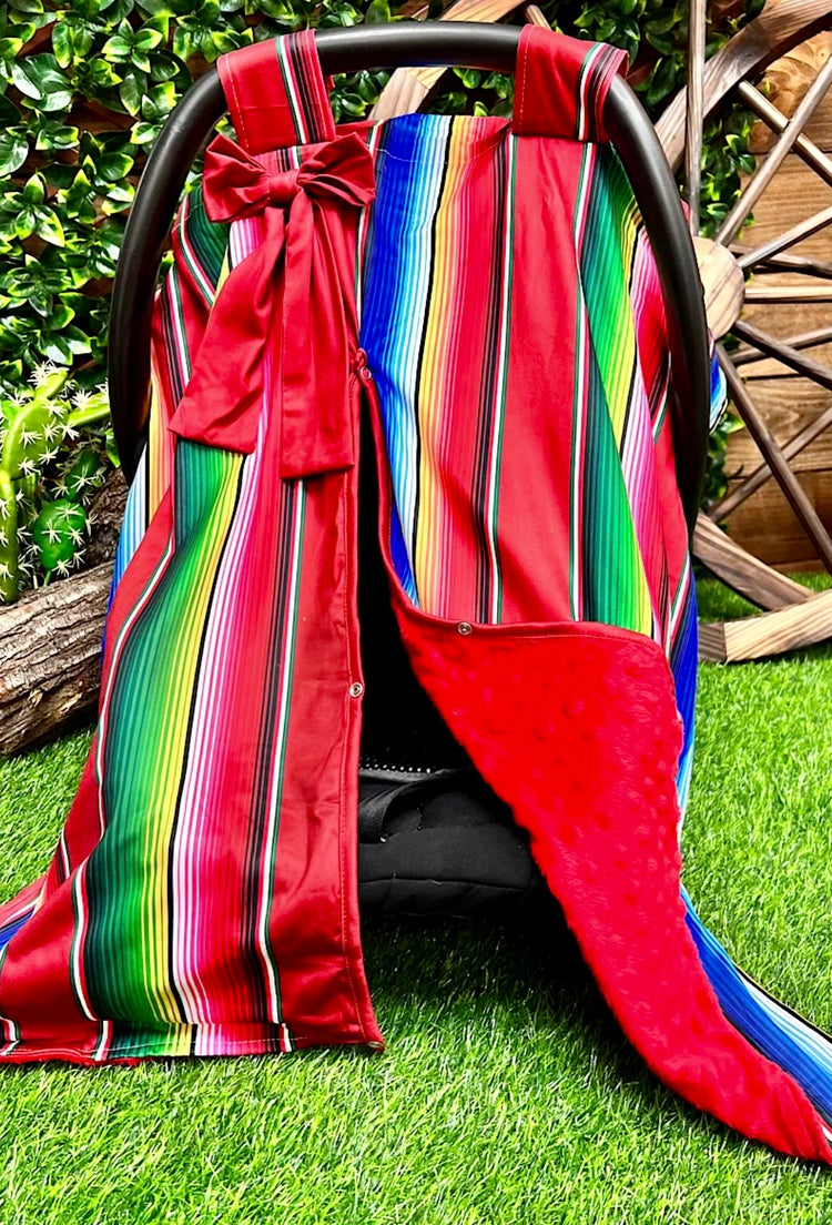 MULTICOLOR CARSEAT COVER-This & That Couture