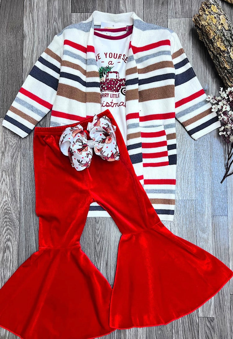 MULTICOLOR STRIPE SWEATER-This & That Couture