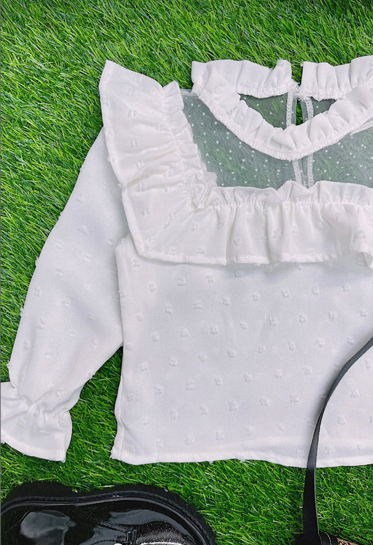 WHITE CLASSIC TOP-This & That Couture