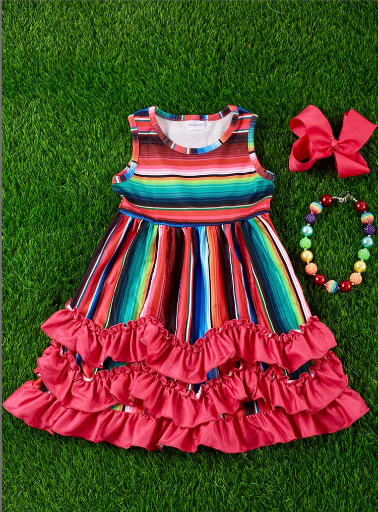 MULTI COLOR DRESS-This & That Couture