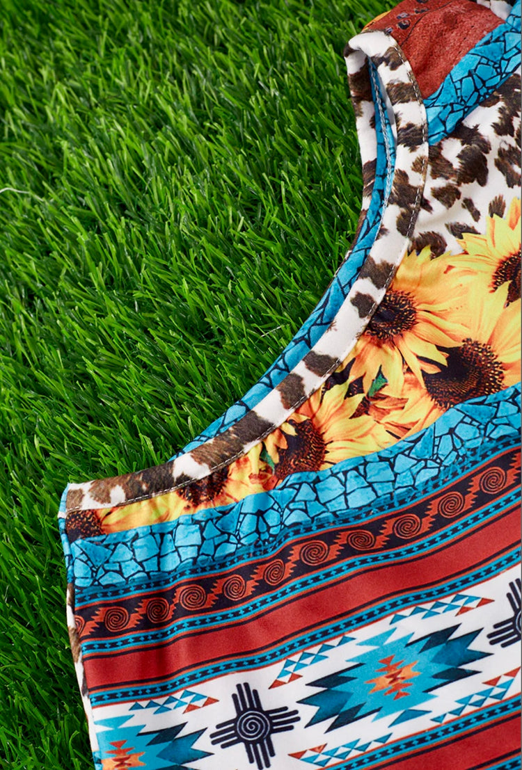 SUNFLOWER OFF SHOULDER TOP-This & That Couture