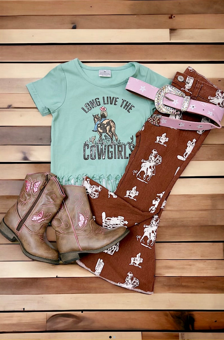 COWBOY BELL BOTTOMS-This & That Couture
