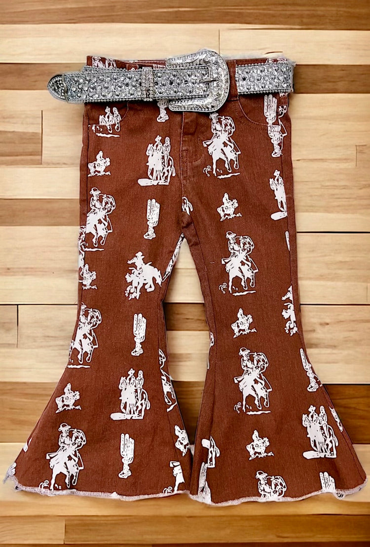 COWBOY BELL BOTTOMS-This & That Couture