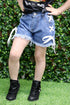 DETAIL DEMIN SHORTS-This & That Couture