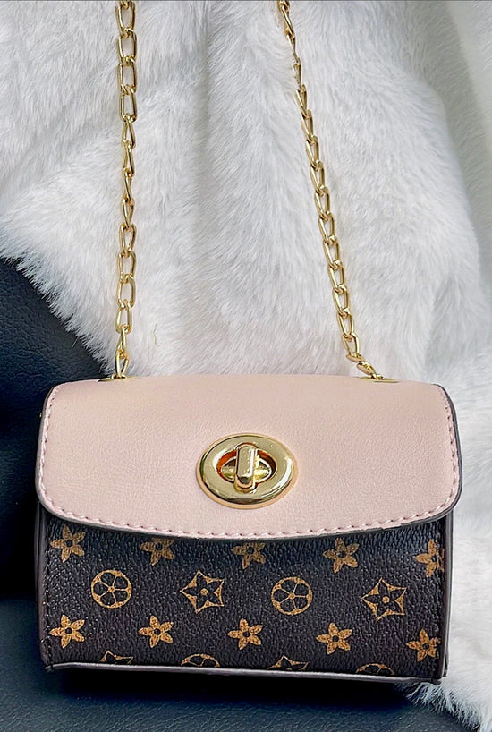 PINK FLAP MINI BAG-This & That Couture