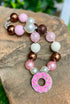 NECKLACE WITH DONUT PENDANT-This &amp; That Couture