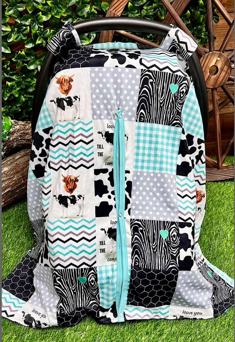 LOOVE YOU CARSEAT COVER-This &amp; That Couture