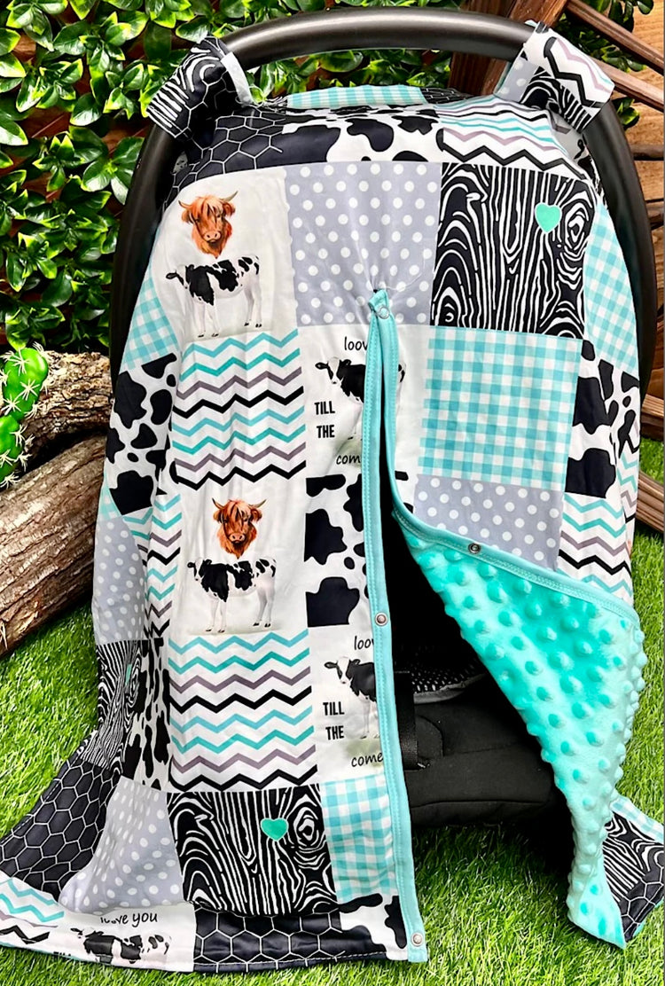 LOOVE YOU CARSEAT COVER-This &amp; That Couture